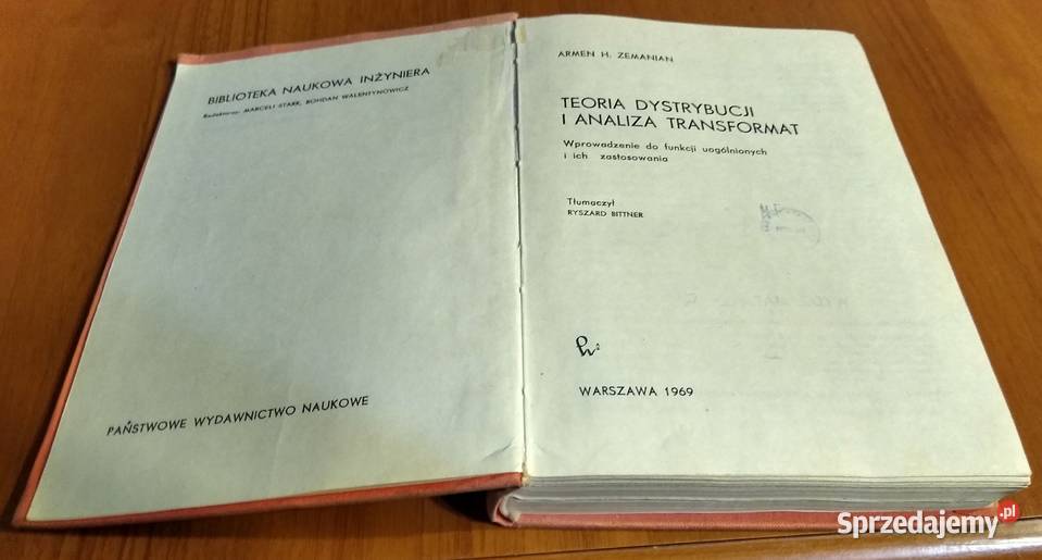 Teoria dystrybucji i analiza transformat pomorskie Gdańsk