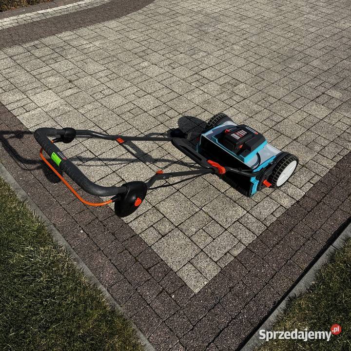 Bębnowa rotacyjna kosiarka akumulatorowa GARDENA Lubin