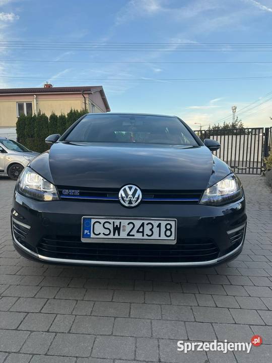 Sprzedam VW golf 7 hybrid plugin GTE 1395cm3 Samochody osobowe Grudziądz