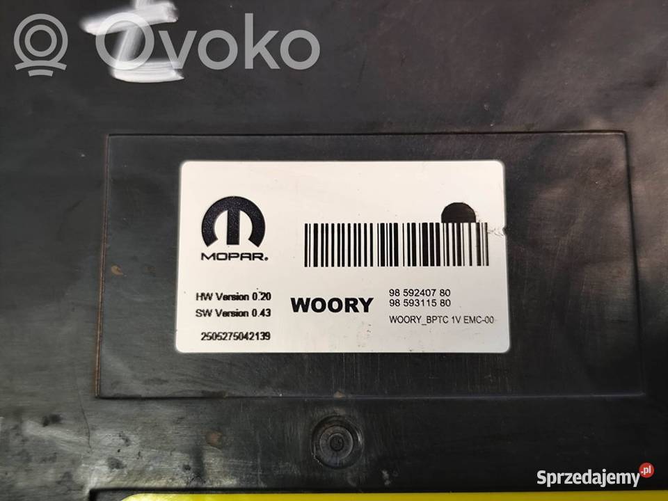 Citroen eC3 Fiat Grande Panda PODGRZEWACZ sprzedam