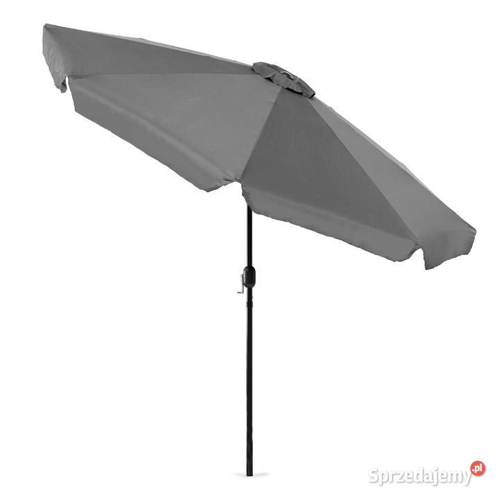 Parasol ogrodowy duży 3 m skośny łamany z korbą sprzedam