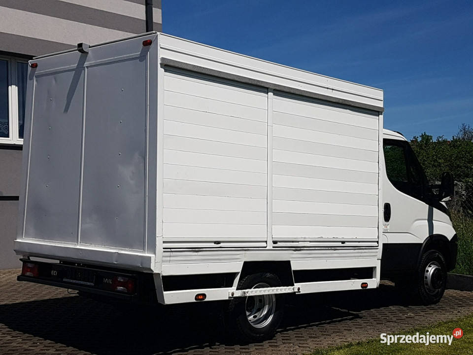 Iveco 70C18 KONTENER ROLETY BOK DO TRANSPORTU Poręba