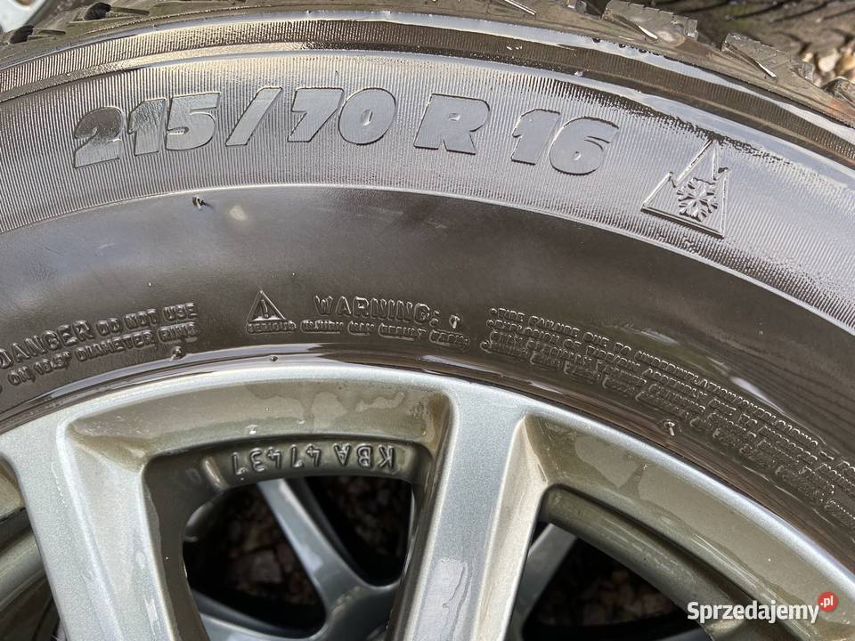 Aluminiowe Felgi Rial 16 5x1143 Opony Michelin Radom sprzedam
