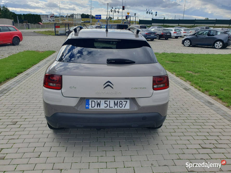 Citroen C4 Cactus 16hdi 100 Klima Navi Alu Felgi kurtyny powietrzne Strobice