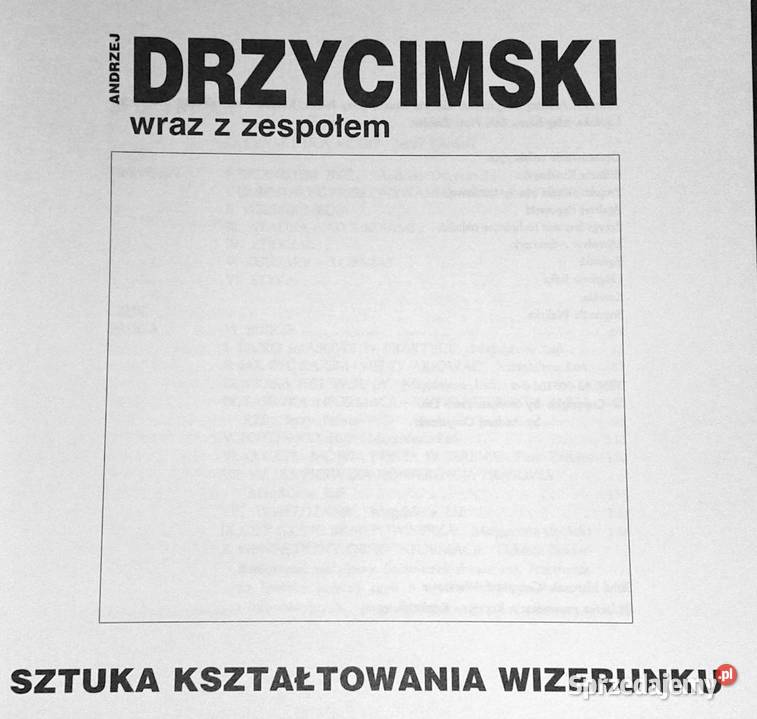 Sztuka kształtowania wizerunku Andrzej miękka Książki i Podręczniki Chełm sprzedam