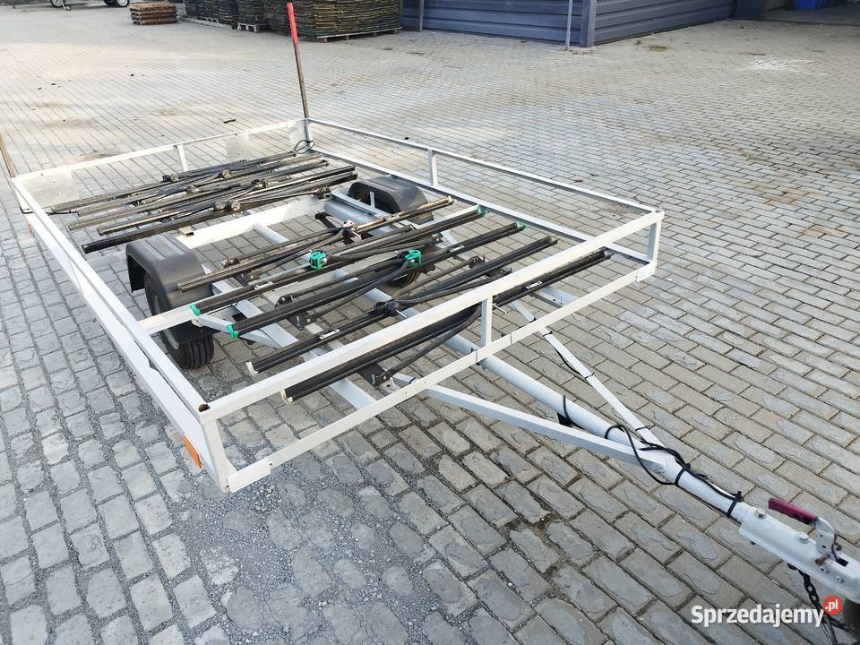 Przyczepka Lekka Do Transportu Rowerów Przyczepa Przyczepy Pakość sprzedam