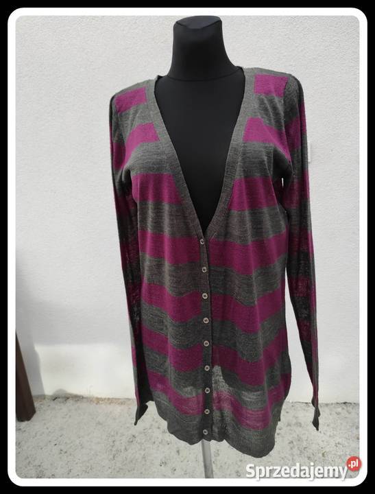 Lekki sweter kardigan 30 WEŁNA 38 M ORSAY Moda i Styl Płock