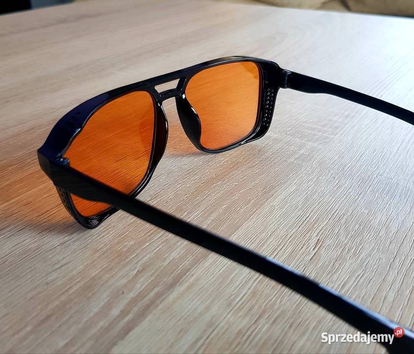 Piękne męskie okulary unisex nowość 2026 Filtr UV-400 kat. 3  lubelskie sprzedam