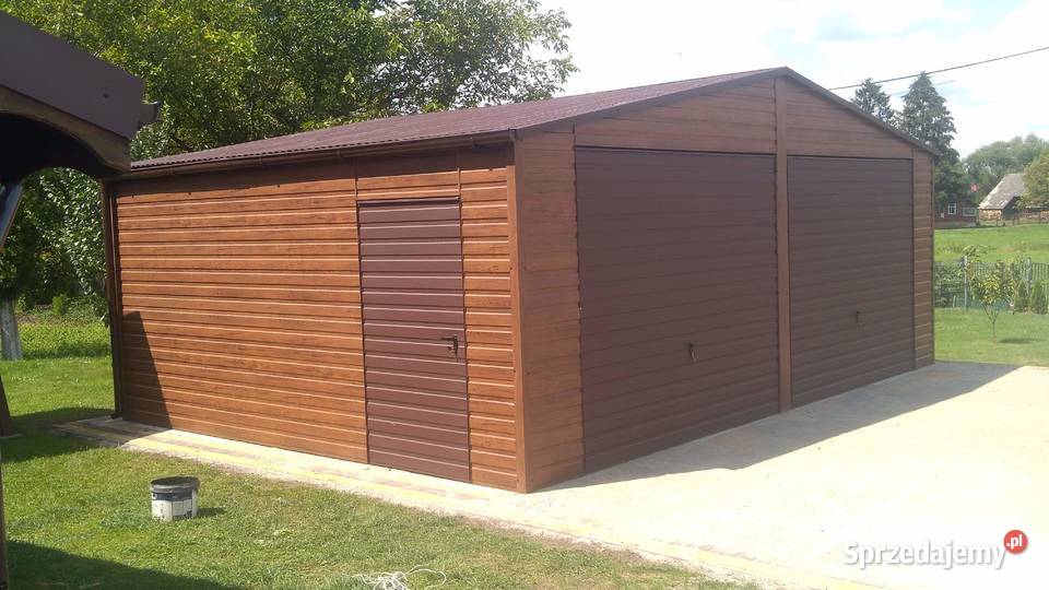 Garaże blaszane nowoczesny wygląd DARMOWA WYCENA Kielce