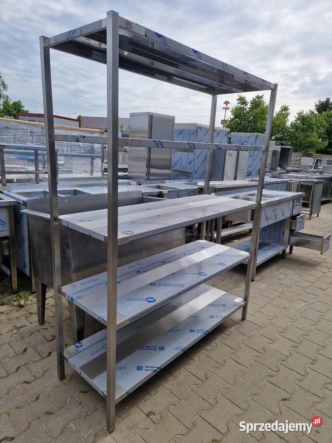 Regał Gastronomiczny Stal Nierdzewna 5 Półek Gastronomia wielkopolskie Ostrów Wielkopolski
