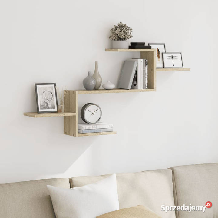 Półka wisząca dąb sonoma 104x15x49 WM853202 Warszawa sprzedam