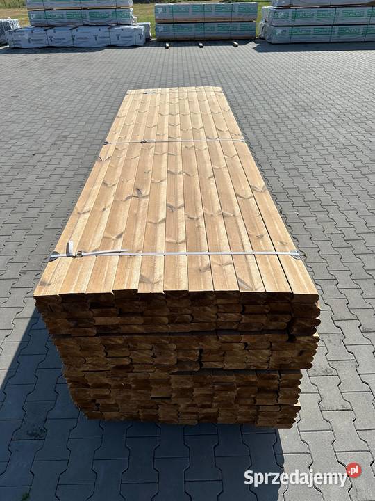 Deska sosnowa do budowy sauny beczki KL AB