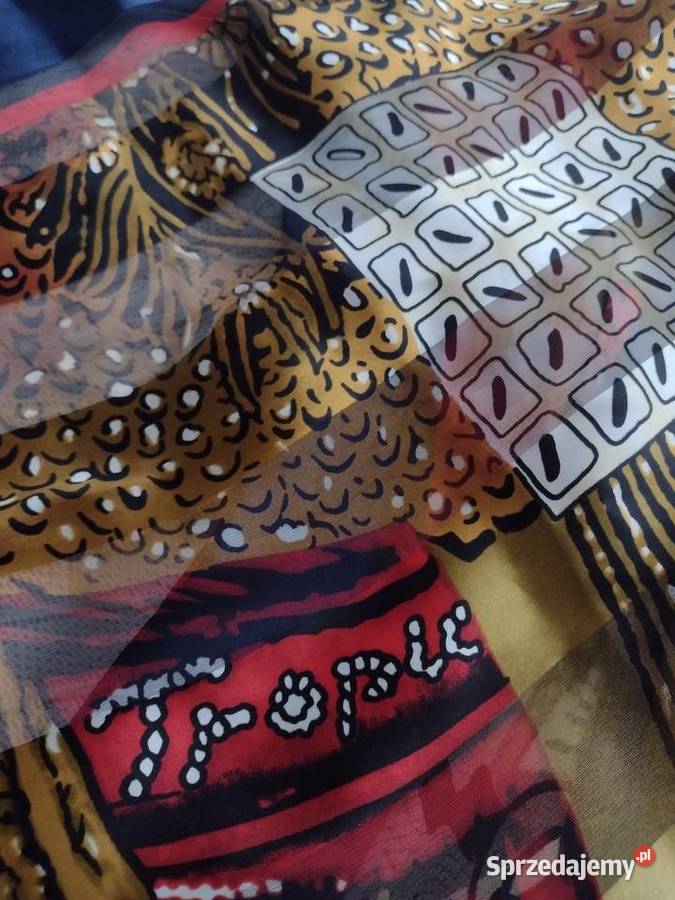 Hiszpańska dużajedwabna apaszka biznesowa z Kraków
