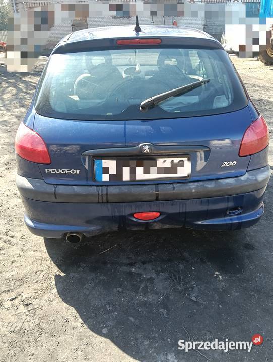 Peugeot 206 Rok produkcji 2002 Majdanek Kozicki