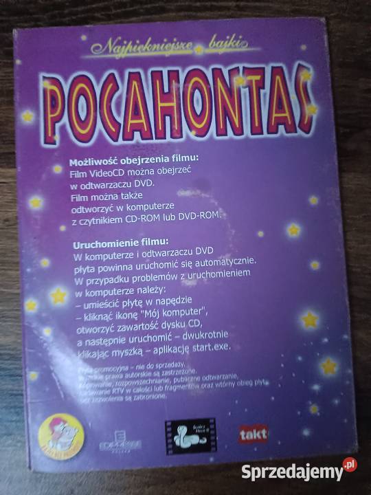 Pocahontas Film na VCD Zbylitowska Góra