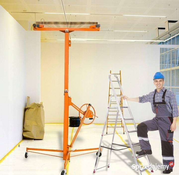 PODNOŚNIK WINDA DO płyt gipsowych kartonowych Pozostałe Skawina