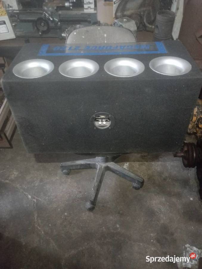 Magnat megaforce 2120 subwoofer Moc 400 Elektronika Psary