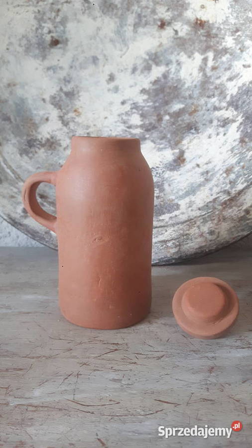 Butelka ceramiczna ręcznie wykonana Rękodzieło Otwock