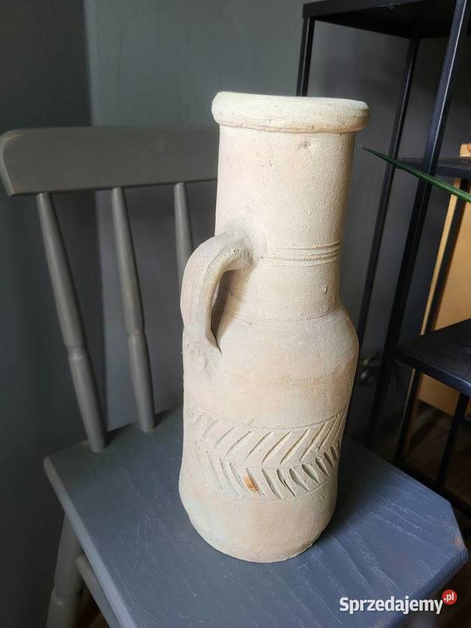 Rustykalny wazon terakota terracotta amphora Kraków
