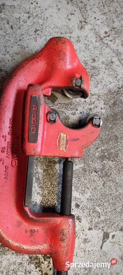 RIDGID 4S obcinak do rur 24 łódzkie Łowicz sprzedam
