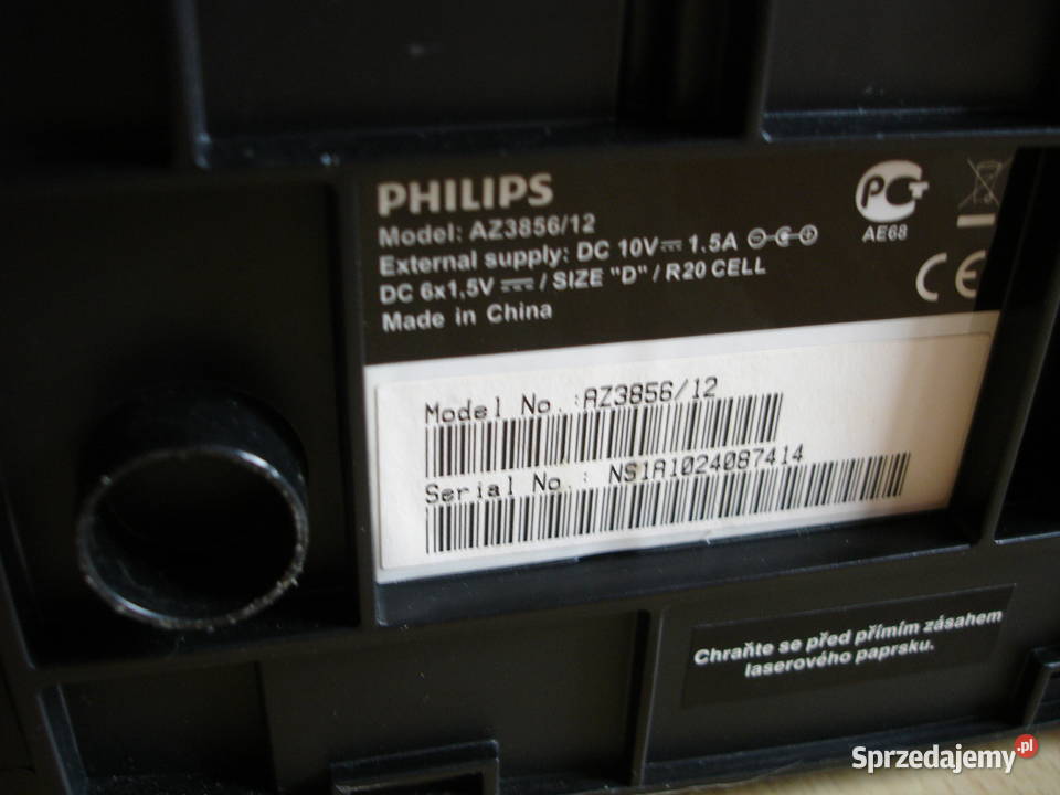 Radiomagnetofon PHILIPS AZ3856 lubuskie Zielona Góra