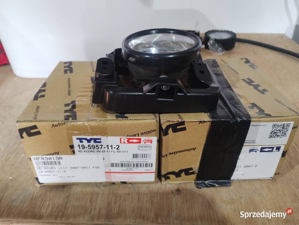 Lampy przeciwmgielne Honda Accord VIII CU osobowe Mircze