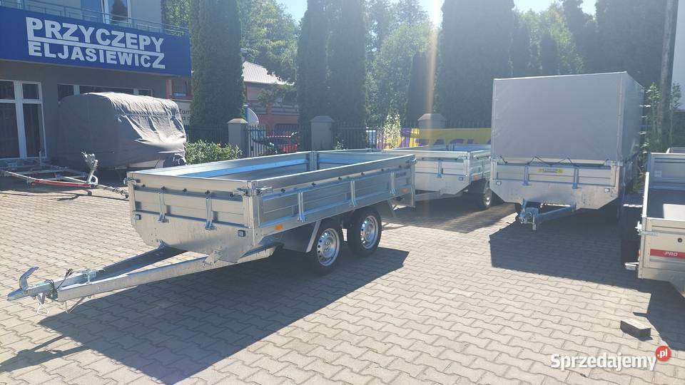 Przyczepa Zasław Hochlader 265T koła pod spodem