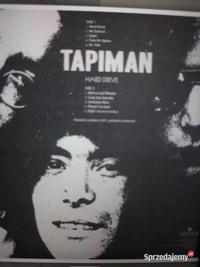 Archiwum Hard Prog Rocka TAPIMAN Hard Drive 1971 1 płyta Rzeszów