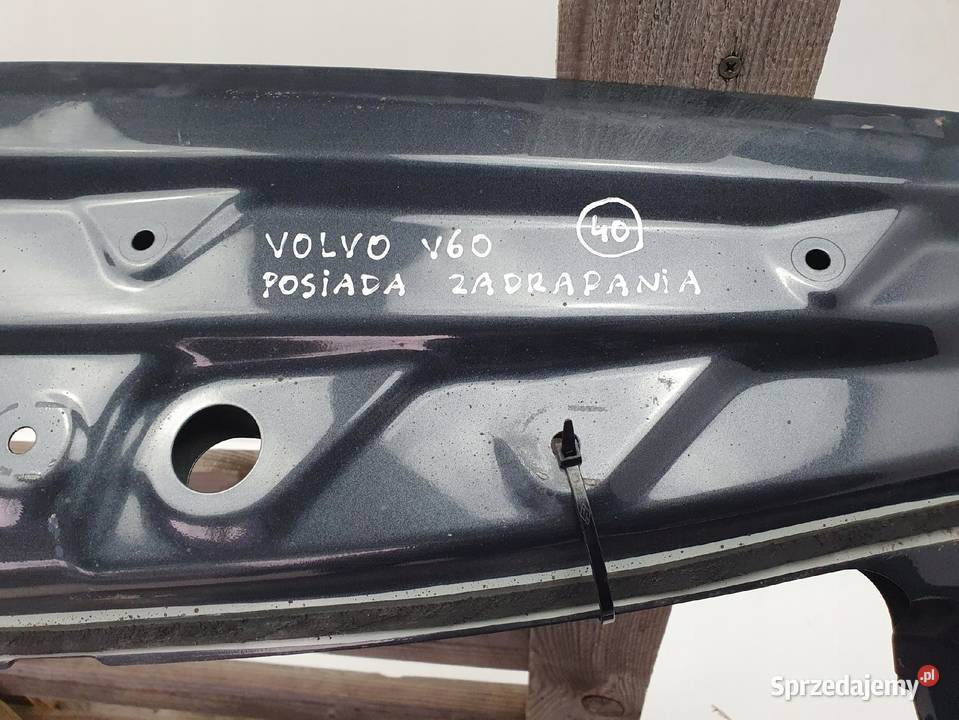 TYLNA KLAPA Volvo V60 I KOMBI 20102018 tylnia lubelskie Chełm