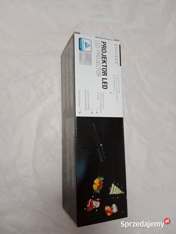 Projektor LED 4 slajdy ruchome święta urodziny podlaskie Łomża