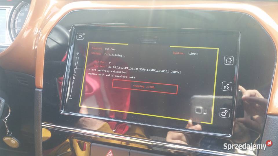 Polskie menu lektor Suzuki SLDA Vitara SX4 Swift sprzedam
