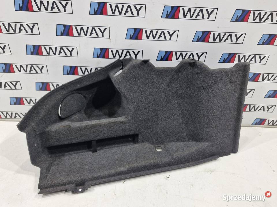 BMW E63 TAPICERKAA BOCZEK BAGAZNIKA LEWY 6977035 osobowe