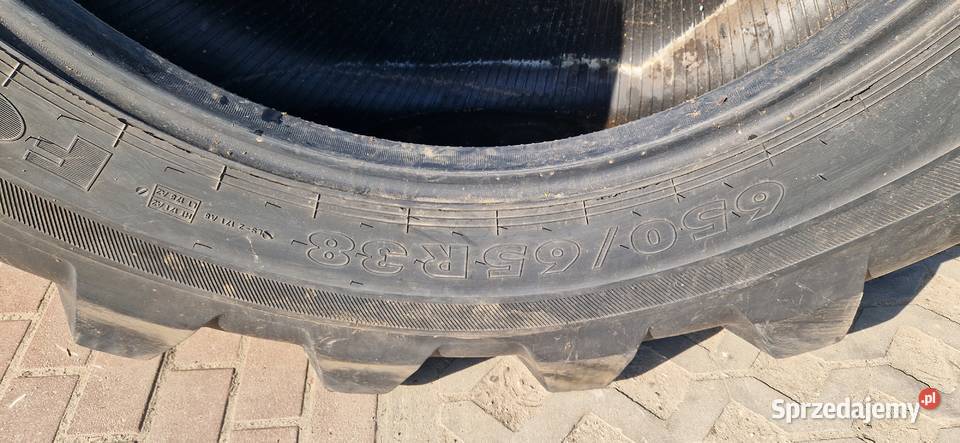 65065r38 6506538 Nokian LKT Harwester bez napraw Rolnictwo Nowe Miasto Lubawskie