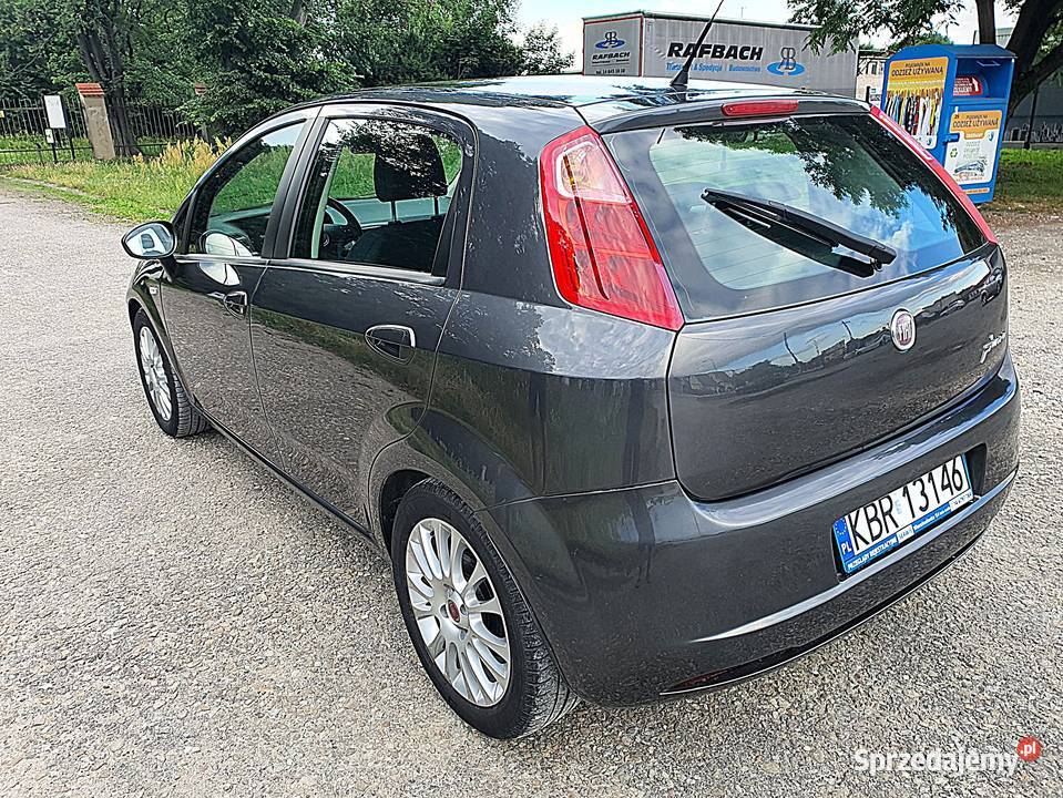 FIAT PUNTO GRANDE 14 BENZYNA małopolskie Łęg Tarnowski