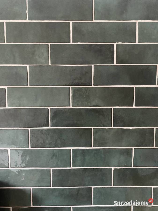 glazura zielona cegiełka hiszpańska