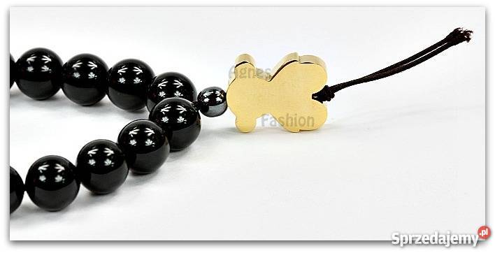 Bransoletka Czarne Kulki NOWOŚĆ Tous Wiszący Miś Pozostałe Wrocław