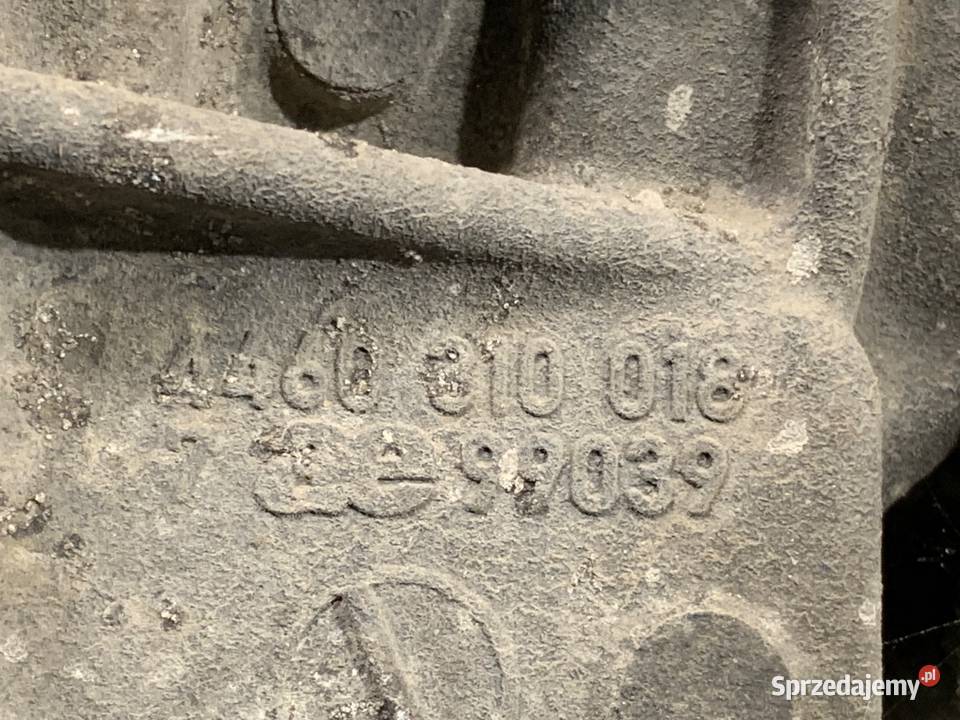 MOST DYFER TYŁ AUDI Q7 4L 4460310018 42 326 0616 Mosty