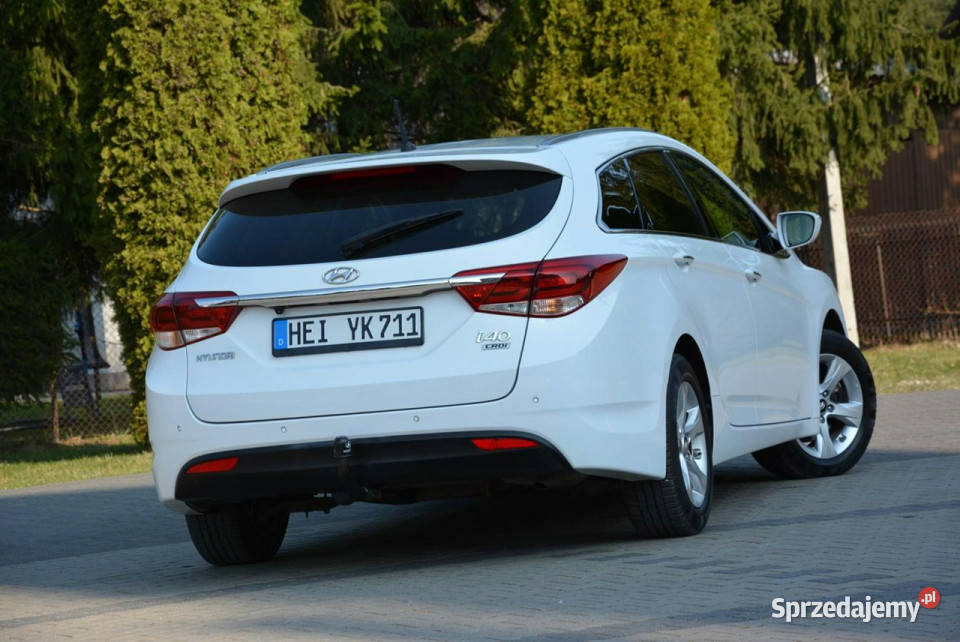 Hyundai i40 Lift Ledy Navi Kamera Klimatronik kurtyny powietrzne Ostrów Mazowiecka