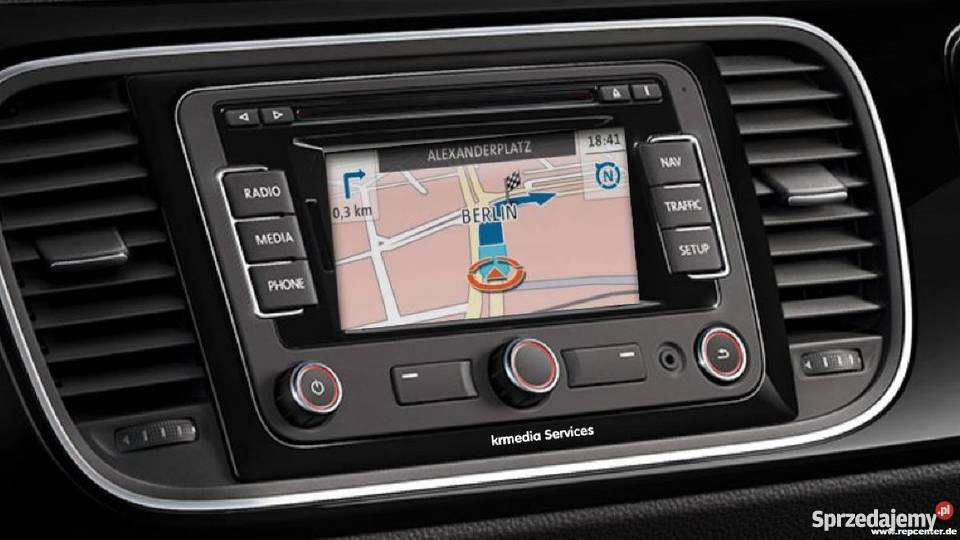 Polskie Menu Lektor RNS 310 Volkswagen Skoda Poddębice