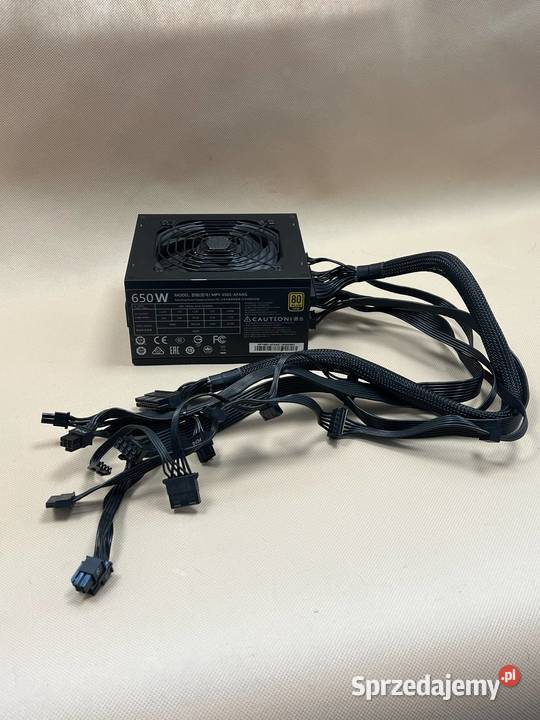 Zasilacz Cooler Master MWE GOLD 650W Gwarancja śląskie Gliwice