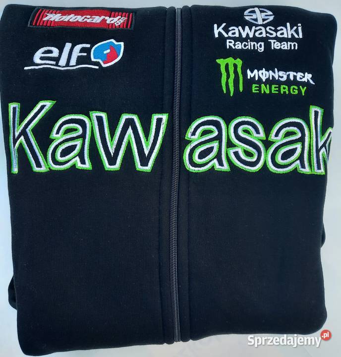 3XL Bluza męska Kawasaki Racing Team stójka Rozmiar 3XL śląskie Szczerbice