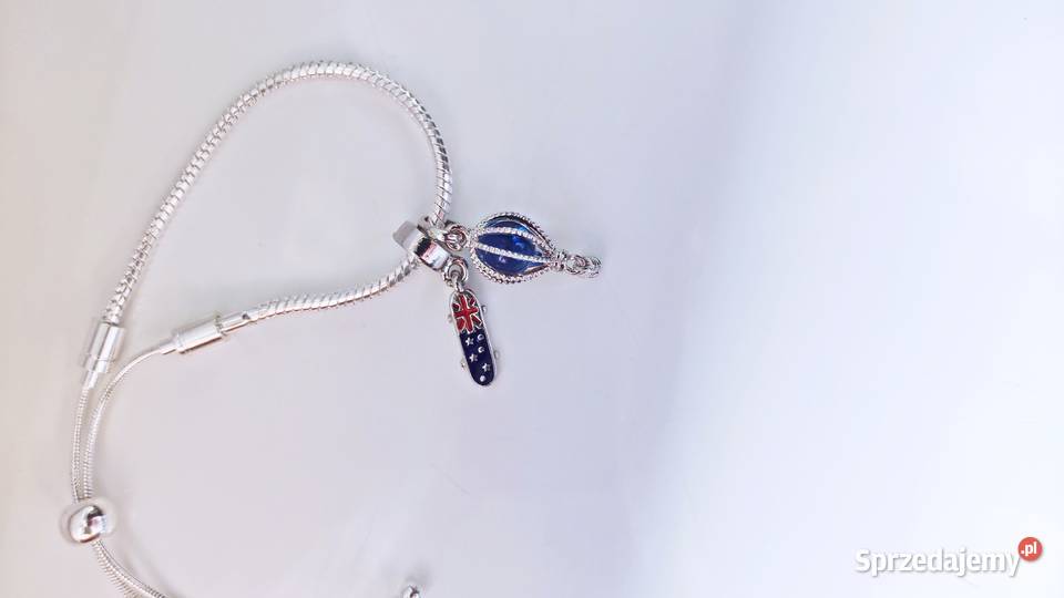 Bransoletka modułowa z zawieszkami Charmsy Warszawa