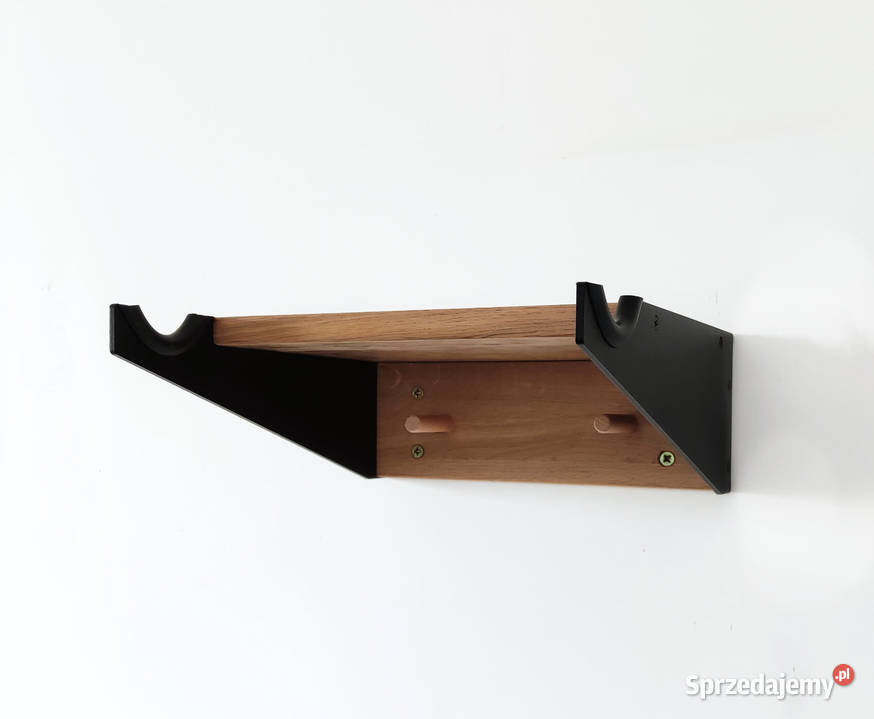 wieszak na rower loft dąb i i stal wysoka jakość Łódź