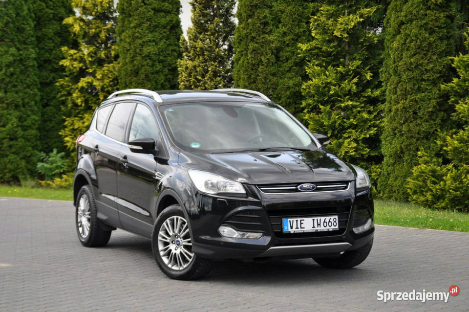 Ford Kuga 20TDCI1404x4NaviSkóryParkt autoalarm Ostrów Mazowiecka