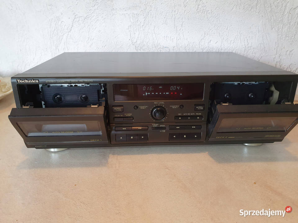 Technics magnetofon dwukasetowy RSTR373 RS TR Międzychód