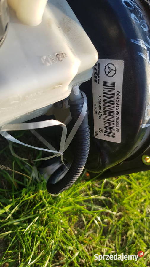 serwo pompa hamulcowa pedały A 160 W 168 Układ hamulcowy Układ hamulcowy Szczecin
