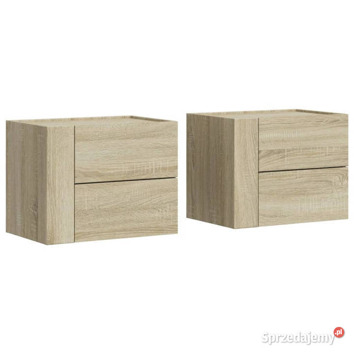 Wiszące szafki nocne 2 dąb sonoma 45x30x35 mazowieckie Warszawa