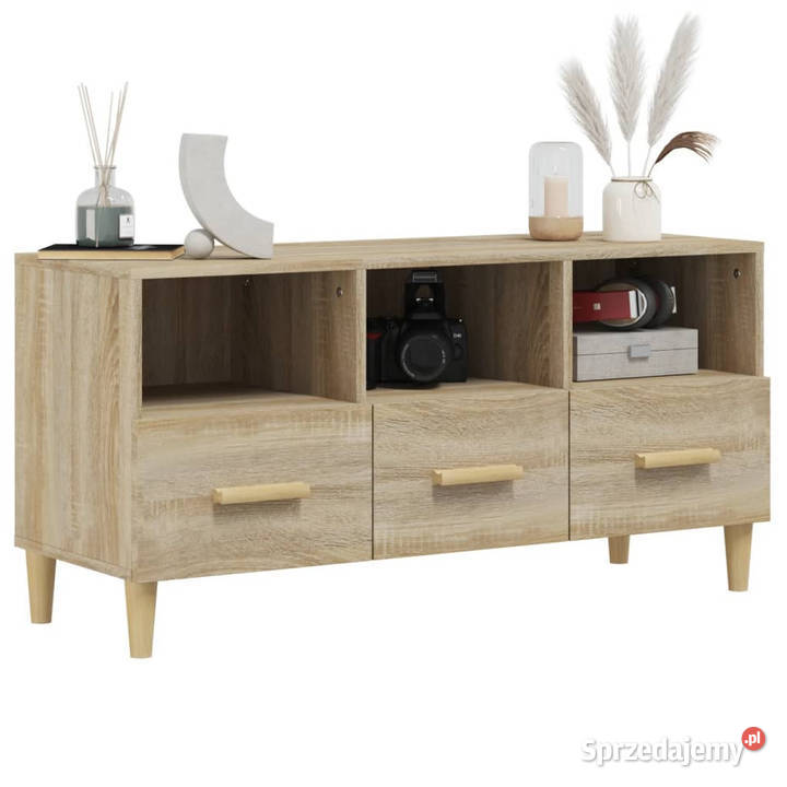 Szafka pod telewizor dąb sonoma 102x36x50 mazowieckie Warszawa sprzedam