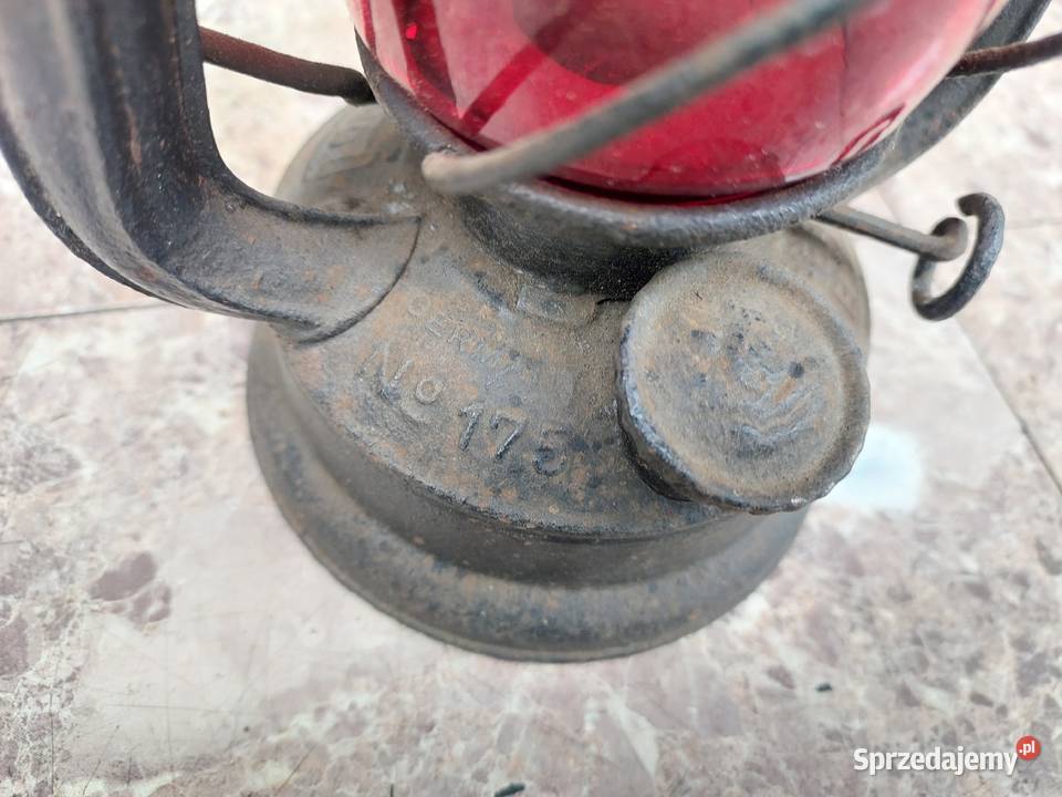 Stara lampa naftowa Feuerhand No 175 Super Baby Tczew