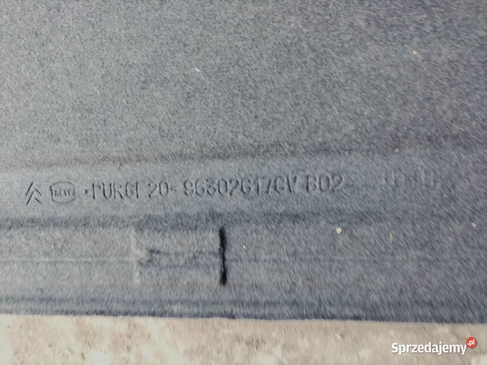 PÓŁKA TYLNA BAGAŻNIKA CITROEN XSARA PICASSO Kamień-Kolonia